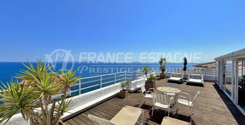 appartement/atico roses 4 piéces 142 m², grande terrasse solarium