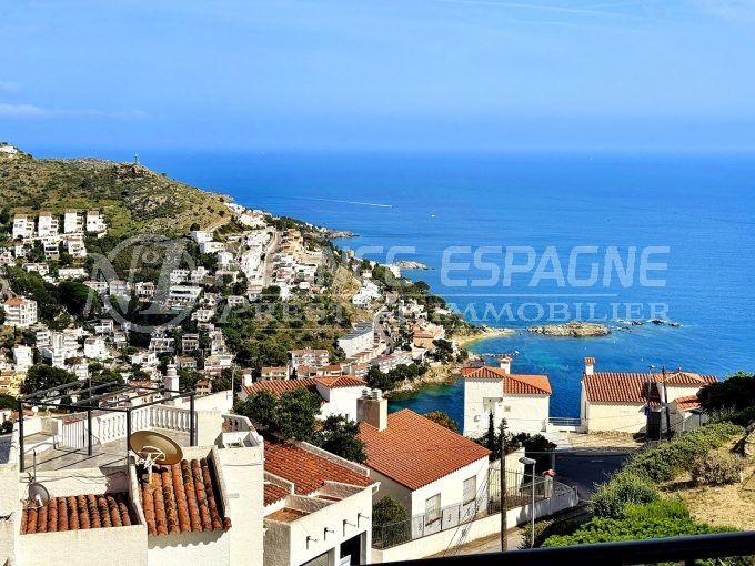 appartement/atico vue mer roses 3 pièces 71 m², vue canyelles