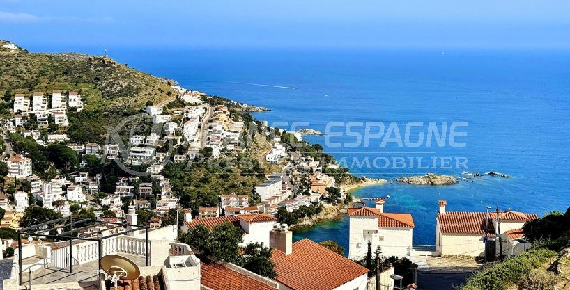 appartement/atico vue mer roses 3 pièces 71 m², vue canyelles