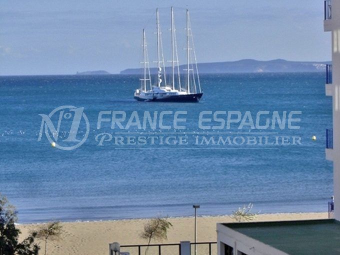 studio vue mer roses salatar 1 pièce 28 m², vue mer