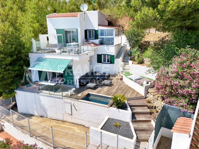 villa vue mer roses canyelles 3 pièces 144 m², villa individuelle