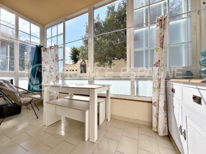 appartement roses santa margarida 2 pièces 38 m², véranda