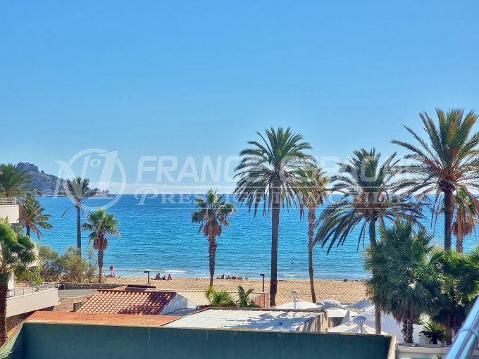 appartement vue mer 1ère ligne 3 pièces 56 m², vue mer